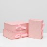 Коробка подарочная "Розовая шкатулка" 30*21*10 см