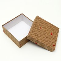 Коробка подарочная "Послание" 15,5*15,5*6,5 см