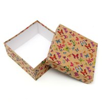 Коробка подарочная "Послание" 17,5*17,5*8 см