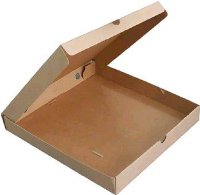 Коробка для пиццы 420*420*40 мм крафт 