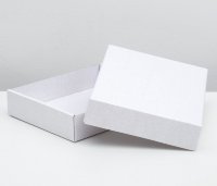 Коробка на вынос белая, сборная 29*23,5*6 см