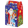 Упаковка "Дед Мороз и Снегурочка" с окном Объём: 1 кг. 
